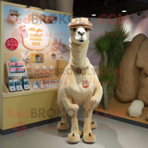 Beige Camel mascotte...