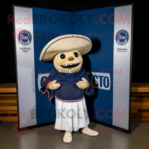 Navy Tacos maskot kostume...