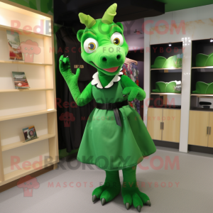 Forest Green Dragon maskot...
