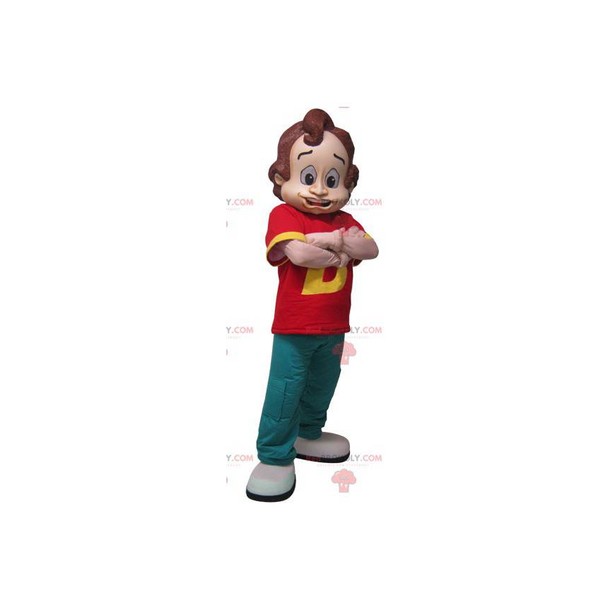 Maskot muž oblečený v barevné oblečení - Redbrokoly.com Maskot muž oblečený v barevné oblečení - Redbrokoly.com