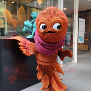 Rust Betta Fish mascotte...