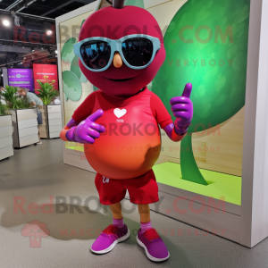 Magenta Apple mascotte...