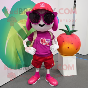 Magenta Apple mascotte...