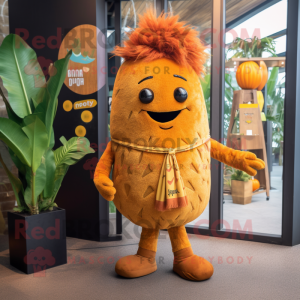 Rust Mango maskot kostume...