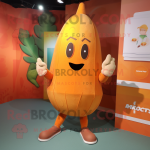 Rust Mango mascotte kostuum...