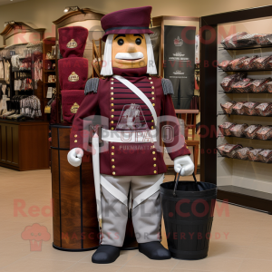 Maroon Civil War Soldier...