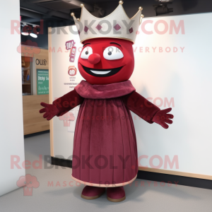 Maroon Queen mascotte...