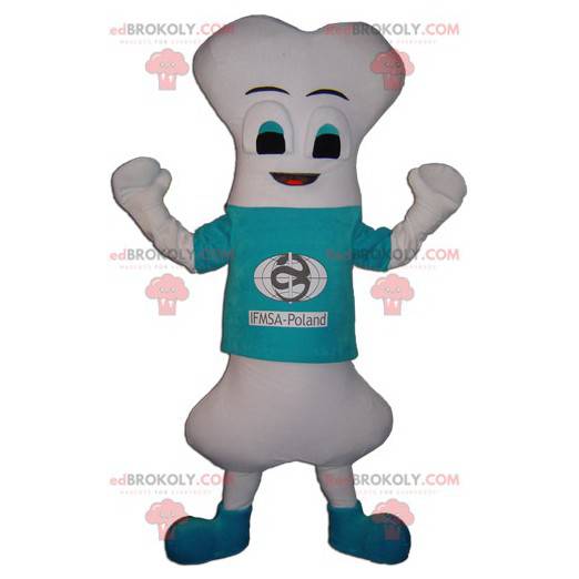 Mascote gigante de osso branco muito original - Redbrokoly.com