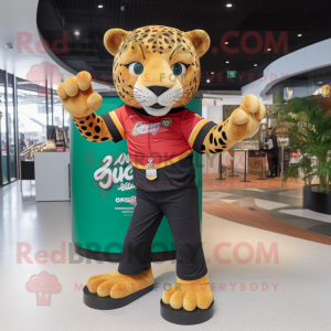  Jaguar maskot kostume...