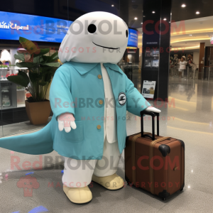 Turquoise Beluga Whale...