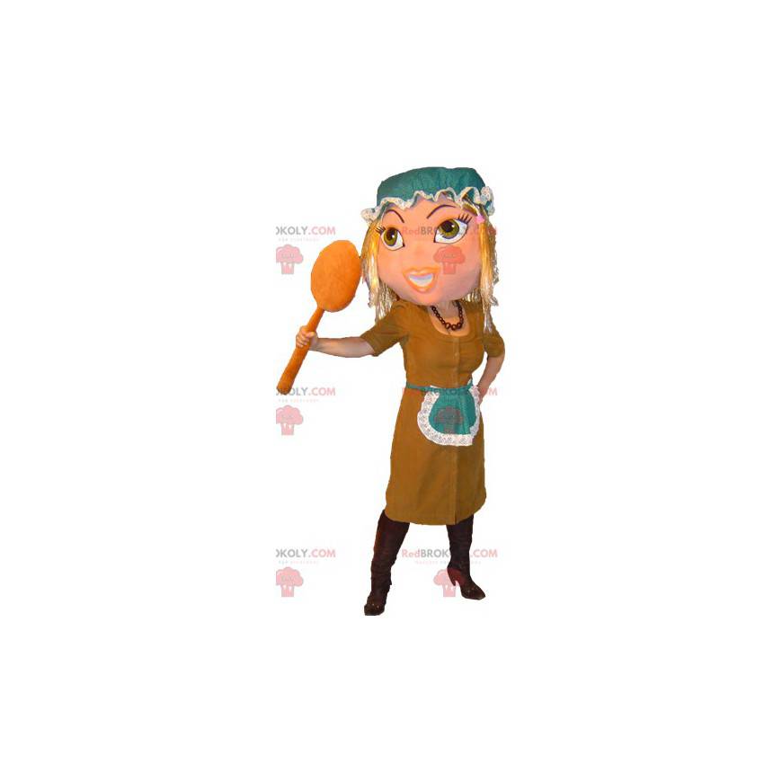 Askepott maid maskot - Redbrokoly.com