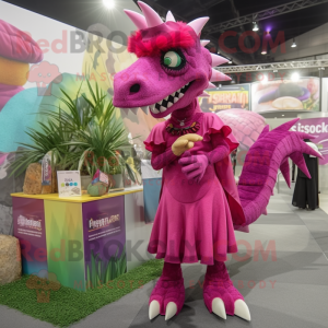 Magenta Spinosaurus...