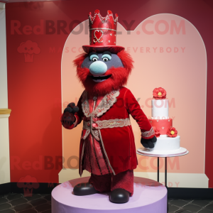 Red Wedding Cake mascotte...