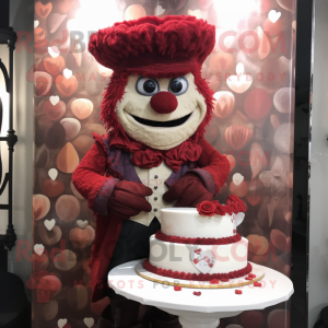 Red Wedding Cake mascotte...