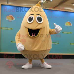 Beige Mango mascotte...