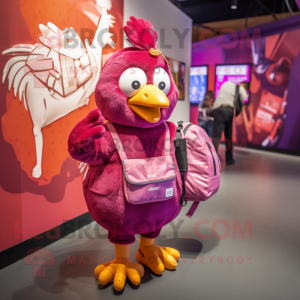 Magenta Hens mascotte...