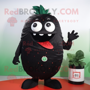 Black Strawberry mascotte...