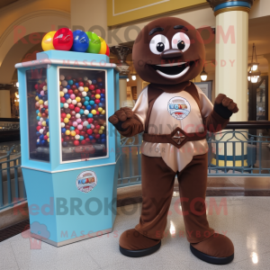 Brown Gumball Machine...