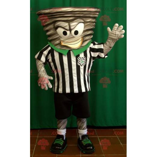 Mascotte Whirlpool vestita in abito arbitro - Redbrokoly.com