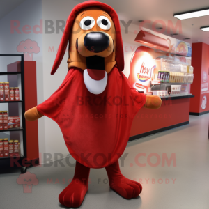 Red Hot Dogs maskot kostume...