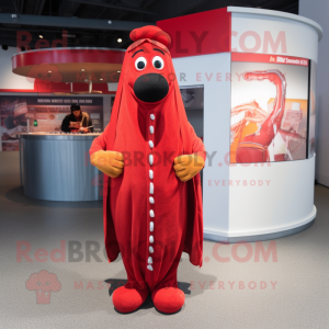 Red Hot Dogs maskot drakt...