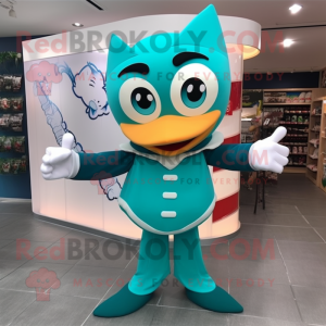 Teal Arrow Of Love mascotte...