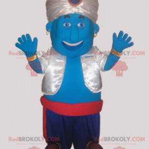 Mascot of the famous Genie in Aladdin. Fakir mascot -