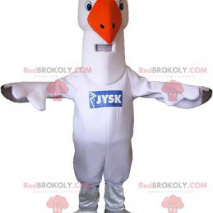 Mascote da gaivota albatroz - Redbrokoly.com