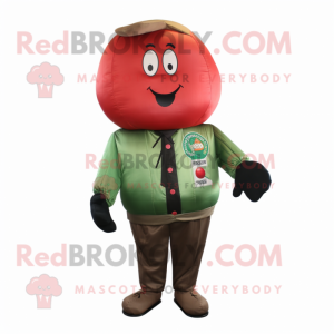 Red Green Bean maskot...
