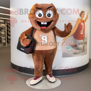 Brun förlovningsring maskot...