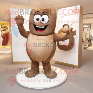 Brun förlovningsring maskot...