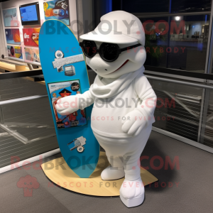 Weiße Skateboard...