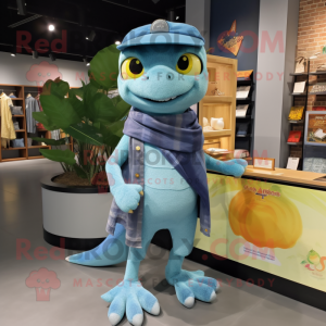 Cyan Geckos mascotte...