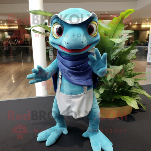 Cyan Geckos mascotte...