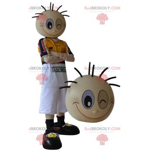 Sporty dreng maskot blinker - Redbrokoly.com