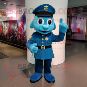 Turkis Navy Soldier maskot...