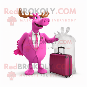 Magenta Elk mascotte...