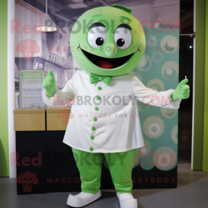 Grüne Candy Box Maskottchen...
