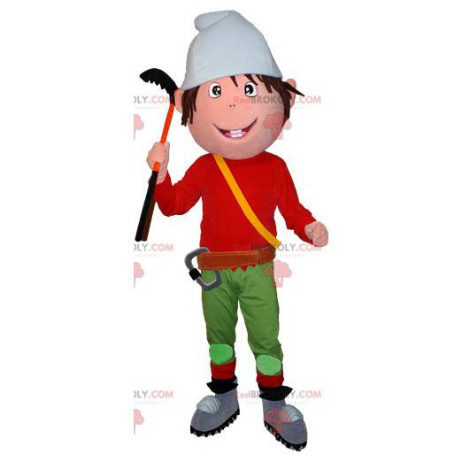 Alpinist Zwerg Elfen Maskottchen - Redbrokoly.com