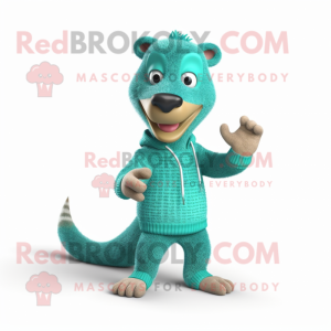 Teal Mongoose mascotte...