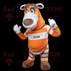 Oranje Quagga mascotte...