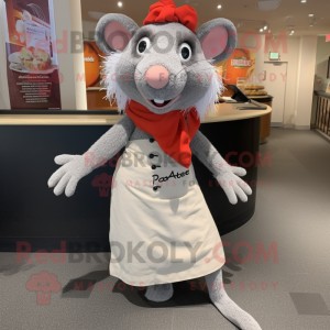 Silver Ratatouille maskot...