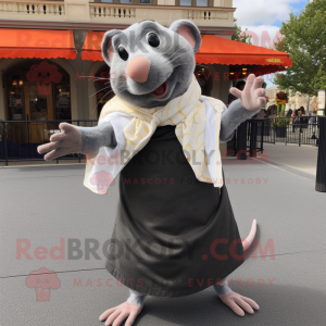 Silver Ratatouille maskot...