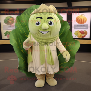 Tan Cabbage Leaf...