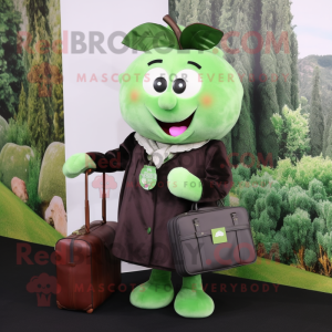 Forest Green Plum mascotte...