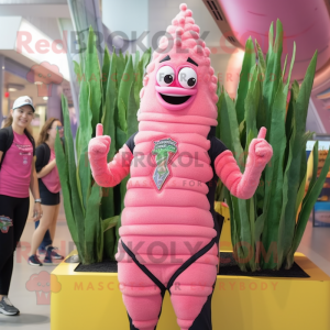 Pink Asparagus mascotte...