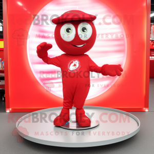 Red Plate Spinner maskot...