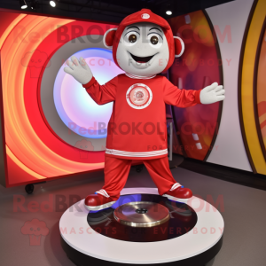 Red Plate Spinner maskot...