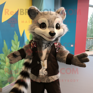  Civet maskot kostume...