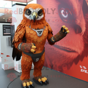 Rust Falcon mascotte...